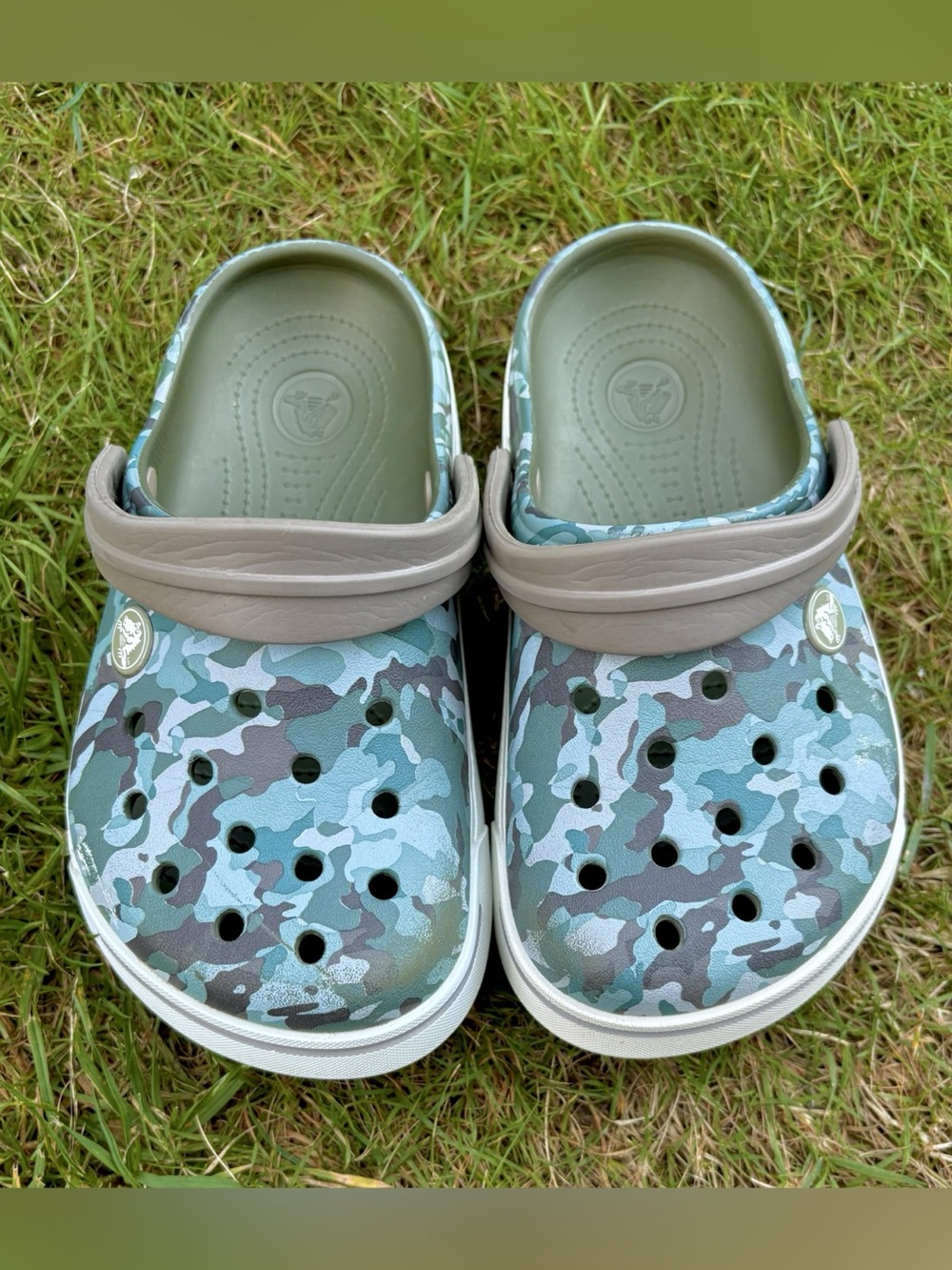 Crocs Classic Camouflage Clog Camo Blue & Green